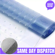 Heavy duty clear vinyl carpet - heavy,