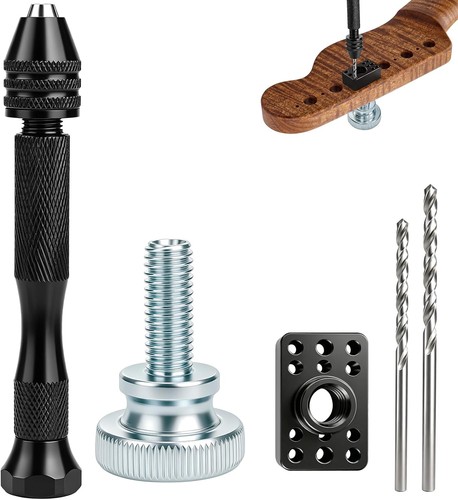 Guitar tuner drill jig - tuner, for