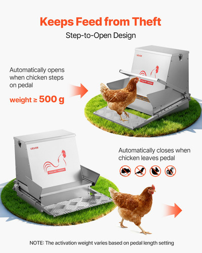Automatic chicken feeder 40 - chicken, feeder,