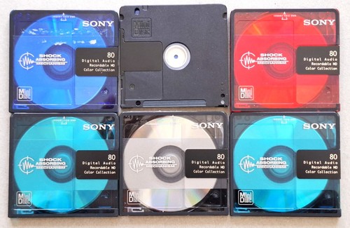 Minidiscs min sony md80 - minidiscs,