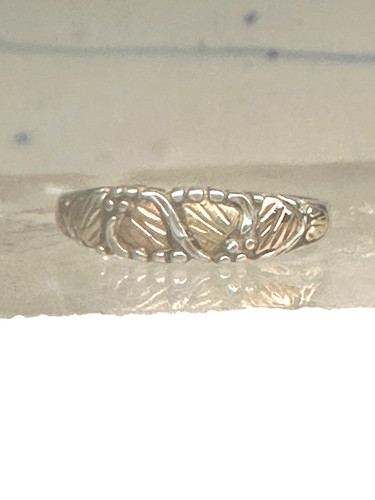 Black hills gold ring - black,