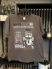 Mens VW R2-T2 Camper Van T-shirt Size Large