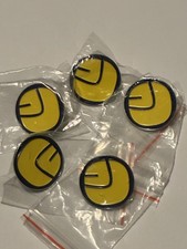 5x Leeds United Fc Pin Badge