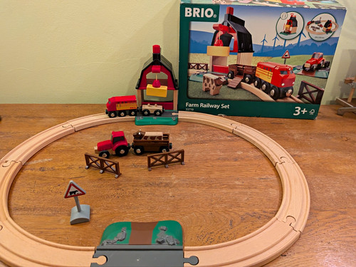 Brio farm railway set - brio,
