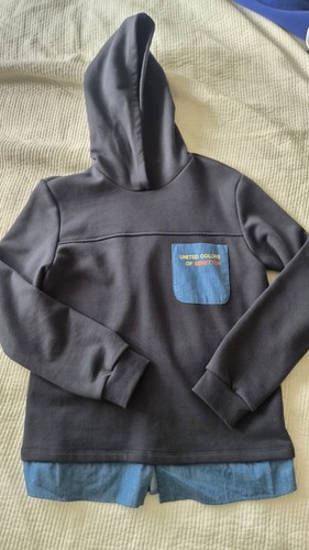 Benetton hoodie with - a,