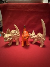 Vintage Trio Of China Cats. 2 Of Them Sylvac