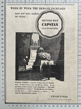 Wills Capstan  - 1937 Press