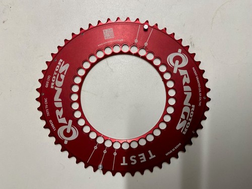 Rotor 53t red - 130mm, bcd