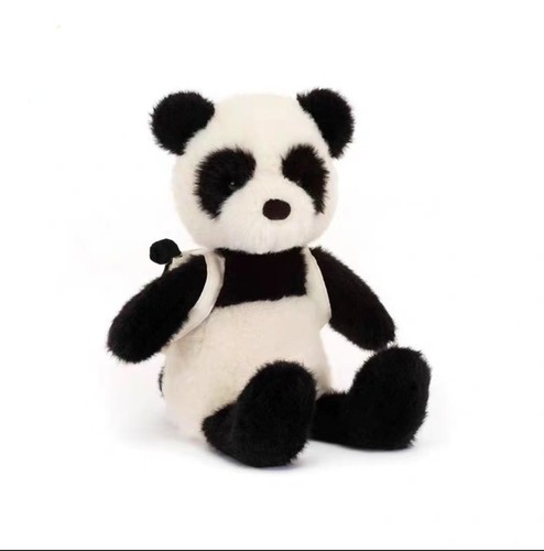 Backpack panda soft - panda, plush