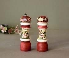 Vintage Wooden Pepper Grinder Peugeot  Spices Mill Salt Shakers Home Decor