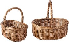 BH Natural Wicker Basket With