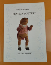 Original Alan Dart The World of Beatrix Potter Jeremy Fisher Knitting Pattern
