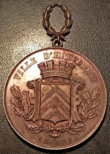 Medal hautmont - medal,