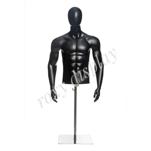 Adult male matte - black, plastic