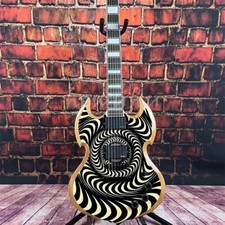 6 strings Custom shop Electric Guitar Zakk Wylde Series Vortex pattern top New 