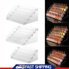 Acrylic Nail Polish Varnish Organiser Holder Desk Top Storage Display Stand Rack