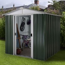 6x5 METAL GARDEN SHEDS