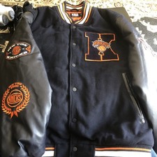 PRIMARK X NBA NEW YORK KNICKS VARSITY JACKET MENS WOMENS UNISEX NEVER WORN XL