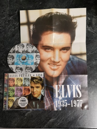 Elvis presley live cd album - presley,