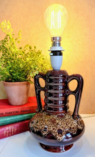 Vintage ceramic brown - ceramic,