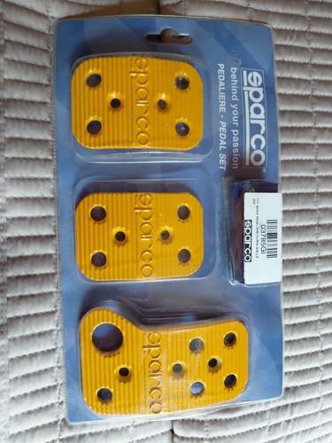 Sparco racing foot pedal set - sparco,