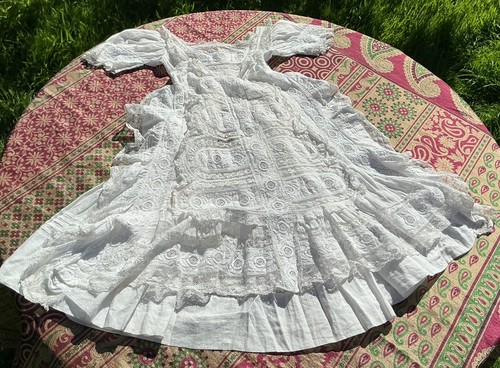 Victorian embroidered lace - victorian,