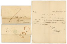 1836 LETTER WILLIAM GEE