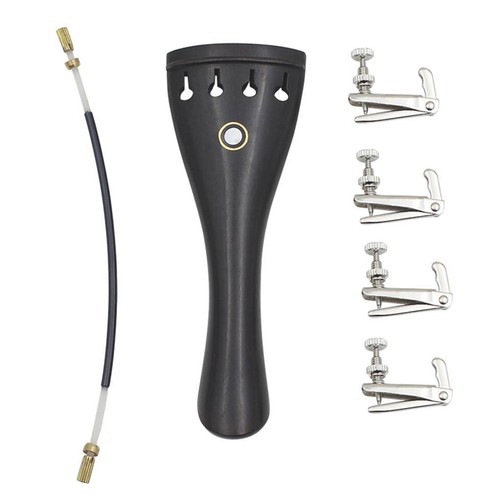 Set instrument tailpiece tail - set, tailpiece+tail