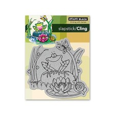 Penny Black Cling Rubber Stamps - Toadily Happy 40-121