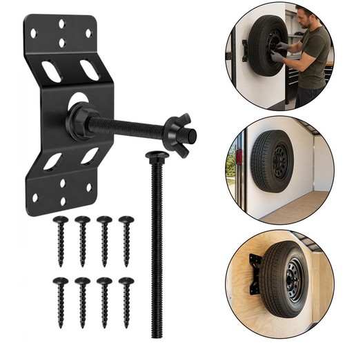 Wall mount spare wheel carrier - mount,