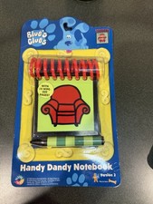 Blue’s Clues Handy Dandy Notebook 1999 Version 2 New In Original Package Rare!