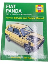 Fiat Panda Haynes Service and Repair Manual 1981-1995 1 JCH001