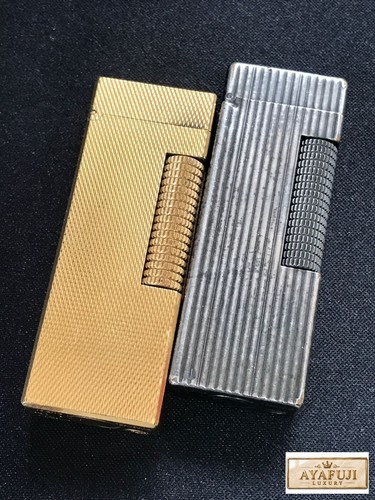 Dunhill gas lighter lot - lighter, of