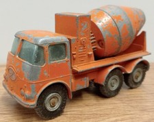 Matchbox Ready Mix Concrete Truck Lesney Kingsize K 13 ERF Toy Vintage Model