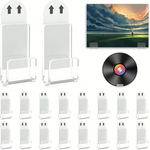 6pcs clear acrylic vinyl - 6pcs,