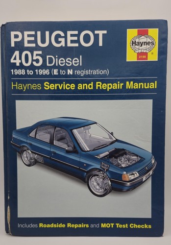 Peugeot 405 haynes - 405, manual