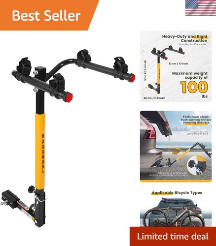 Versatile hitch mounted bike - versatile, 2-bike