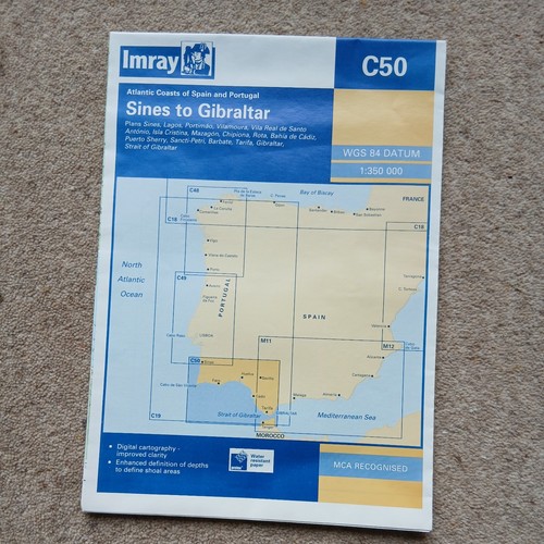 Imray c50 chart sines - imray,
