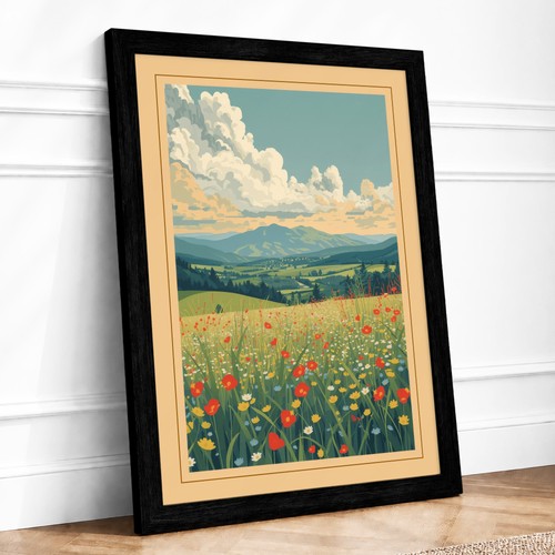 Wildflower meadow vintage - wildflower,