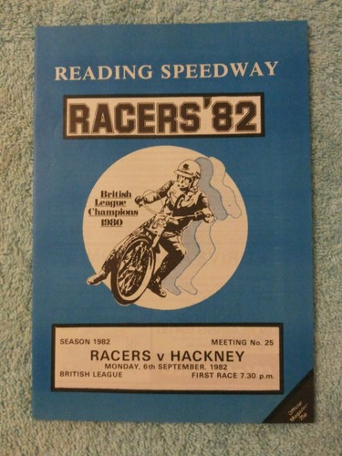 Reading speedway 1982 original - 1982,