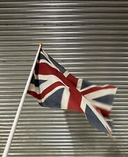 Vintage Union Jack Flag On A