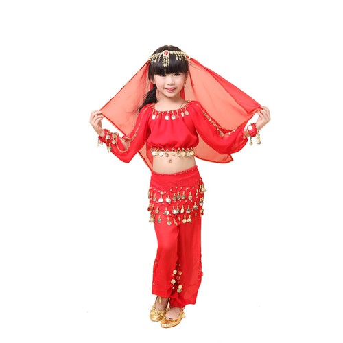Girl belly dance costume - belly, set