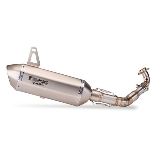 Whole exhaust system front - whole,