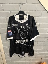 Hull FC Rugby Shirt 2018 Magic Weekend Marvel Black Panther Adult 3xl signed 