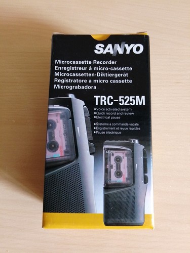 Sanyo trc 525m - sanyo, microcassette
