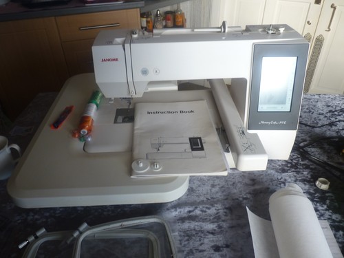 Janome memory craft 500e - memory,