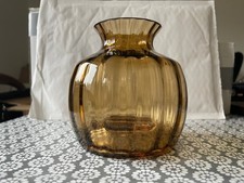 Dartington Glass Amber Brown