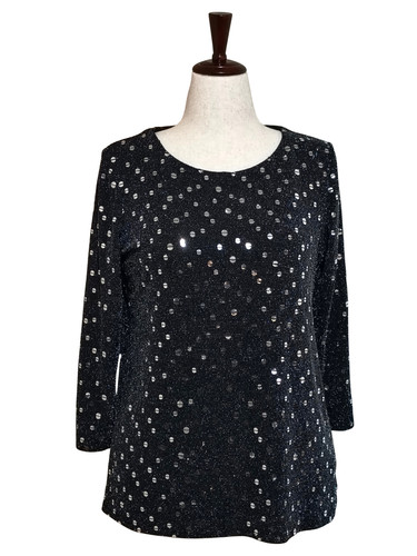 Msk black metallic shimmer - black,