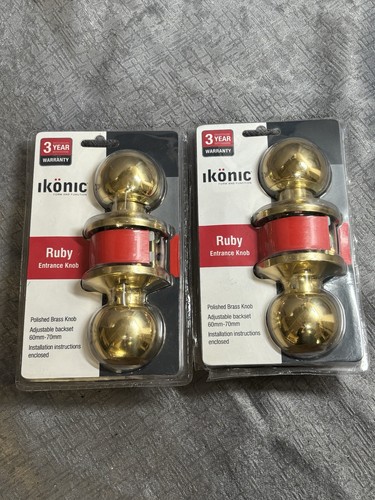 Ikonic ruby entrance knob - ikonic,
