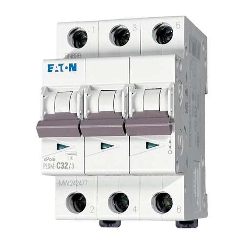 Eaton 32a mcb pole - b, curve